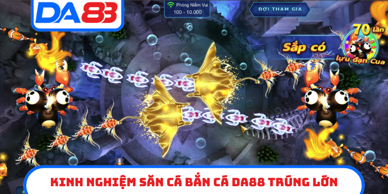Kinh nghiệm săn cá bắn cá DA88 trúng lớn