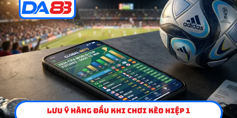Lưu ý hàng đầu khi chơi kèo hiệp 1