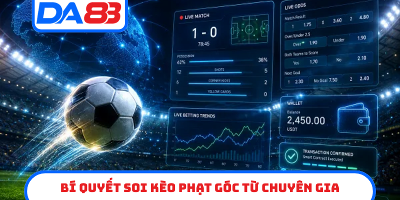 Bí quyết soi kèo phạt góc từ chuyên gia