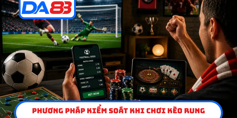 Phương pháp kiểm soát trận đấu khi chơi kèo rung