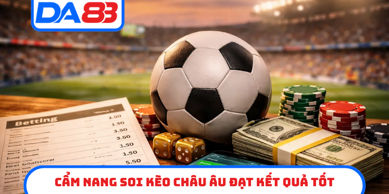 Cẩm nang soi kèo châu âu đạt kết quả tốt